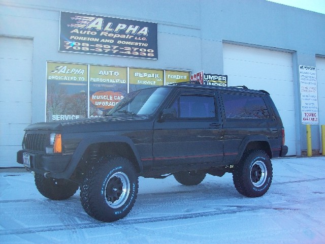 Easy way to lift a jeep cherokee #3